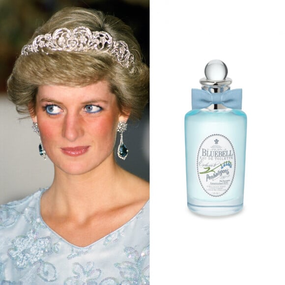 O perfume Bluebell by Penhaligon's era um dos mais usados por Princesa Diana
