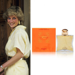 Princesa Diana também tinha o Hermès 24 Faubourg Eau de Parfumna lista de seus favoritos 
