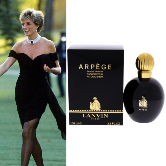 Princesa Diana adorava usar o perfume Arpège, de Lanvin