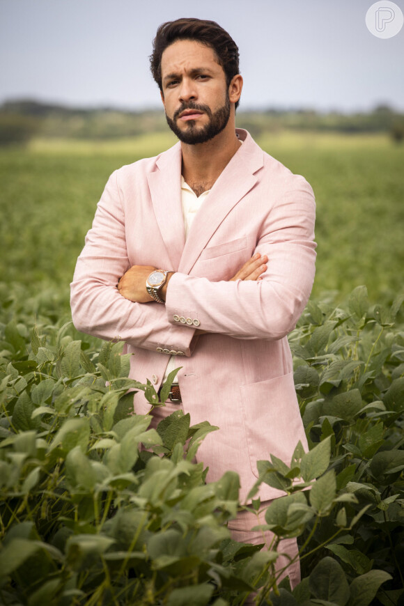 Antônio (Tony Ramos) não aceita receber Luigi (Rainer Cadete) em sua casa na novela 'Terra e Paixão' no capítulo de quarta-feira 10 de maio de 2023