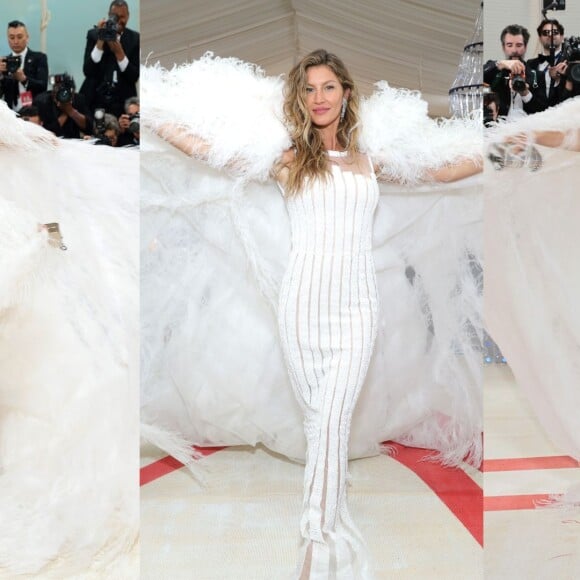 Gisele Bündchen usa look exuberante no MET Gala e comprova: o glow up pós-separação é real!