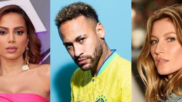 Neymar, Anitta ou Gisele Bündchen? Qual brasileiro famoso mundialmente é o mais rico?