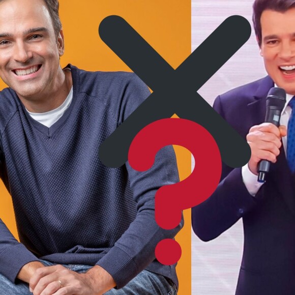 Tadeu Schmidt reagiu de um jeito inusitado aos rumores de Celso Portiolli lhe substituir no 'BBB 24': 'Intriga'