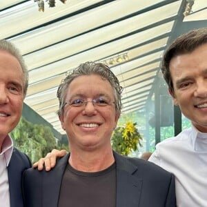 Casamento reuniu Celso Portiolli, Boninho e Roberto Justus em abril de 2023