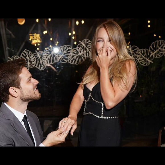 Carla Diaz e Felipe Becari assumiram o namoro em 2021 e ficaram noivos em 2022