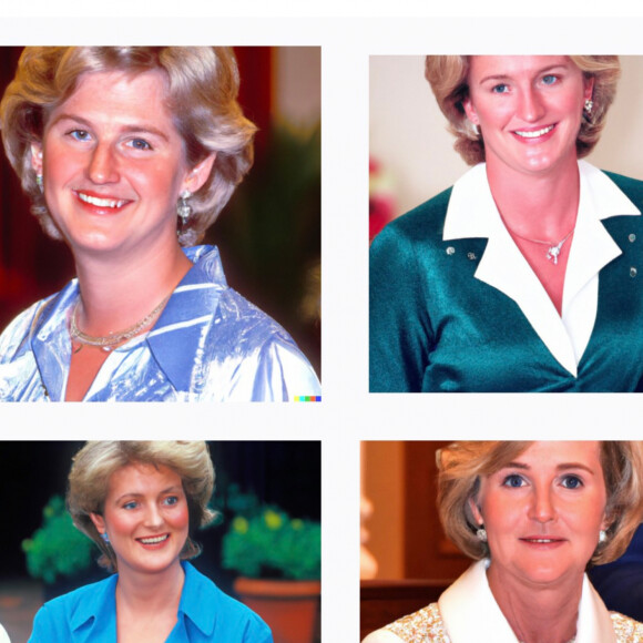 Imagens de Inteligência Artificial revelam como Princesa Diana estaria na coroação de Rei Charles
