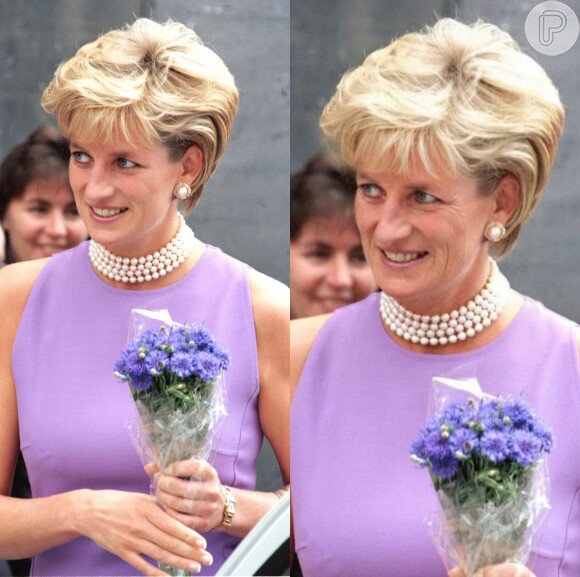 Princesa Diana mais velha: aplicativo de envelhecimento facial revela como britânica estaria atualmente