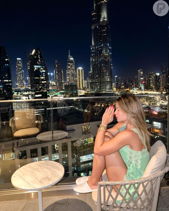 Virgínia Fonseca esteve de viagem por Dubai nos últimos dias