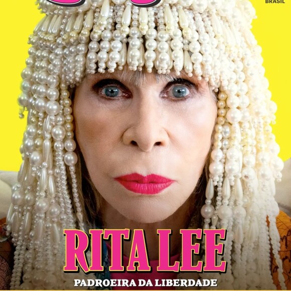 Rita Lee foi capa da Rolling Stones em 2022 e surgiu poderosa na publicação