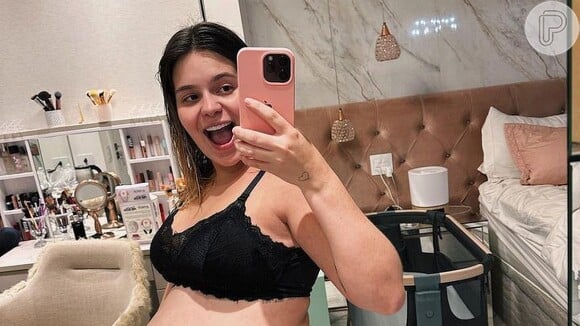 Viih Tube surpreendeu a web ao exibir o corpo só de lingerie 1 mês após dar à luz
