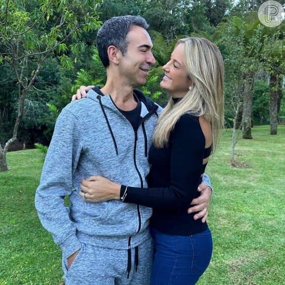 Ticiane Pinheiro e Cesar Tralli forma um dos casais queridinhos nas redes sociais