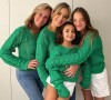 Filha caçula de Ticiane Pinheiro chamou atenção por tamanho em foto com a família