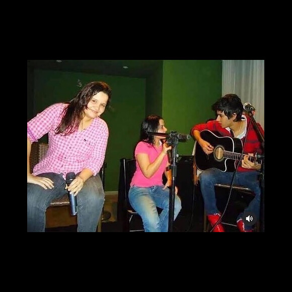 Gusttavo Lima com Maiara e Maraisa antes da fama! Foto encantou internautas