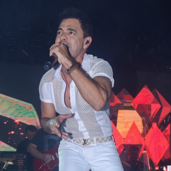 Zezé Di Camargo voltou a desafinar em show e internautas reagiram