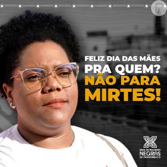 Publicação do instagram de Mirtes feita no Dia das Mães