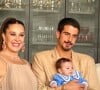 Filho de Claudia Raia é batizado aos 3 meses