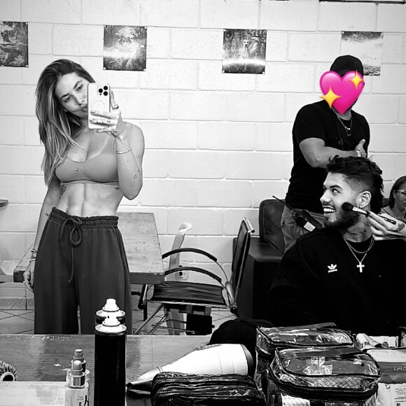 Virgínia Fonseca mostrou a interação com o marido nos bastidores do clipe