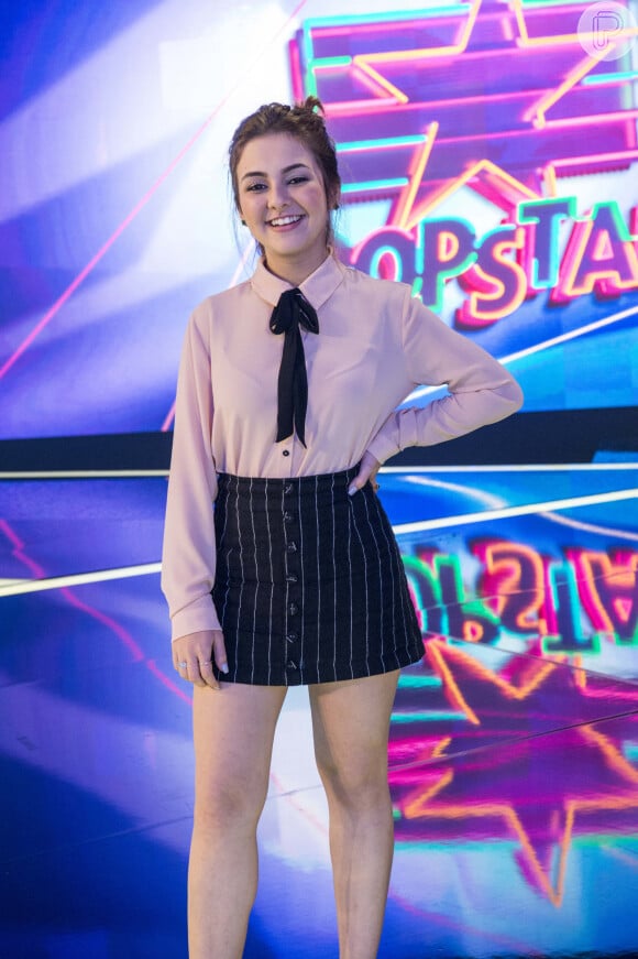 Klara Castanho participou em 2018 do talent show 'Popstar'