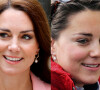 Antes e depois de Kate Middleton surpreende por mudança nas sobrancelhas