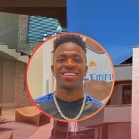 Mansão de R$ 20 milhões de Vinícius Jr tem até boate subterrânea e vai tornar jogador vizinho de Ludmilla. Fotos!