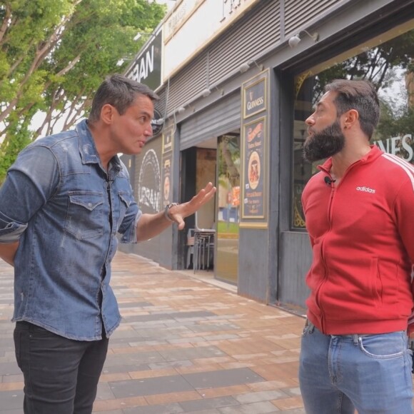 Ex de Simaria, Vicente Escrig voltou a causar polêmicas envolvendo seu antigo relacionamento