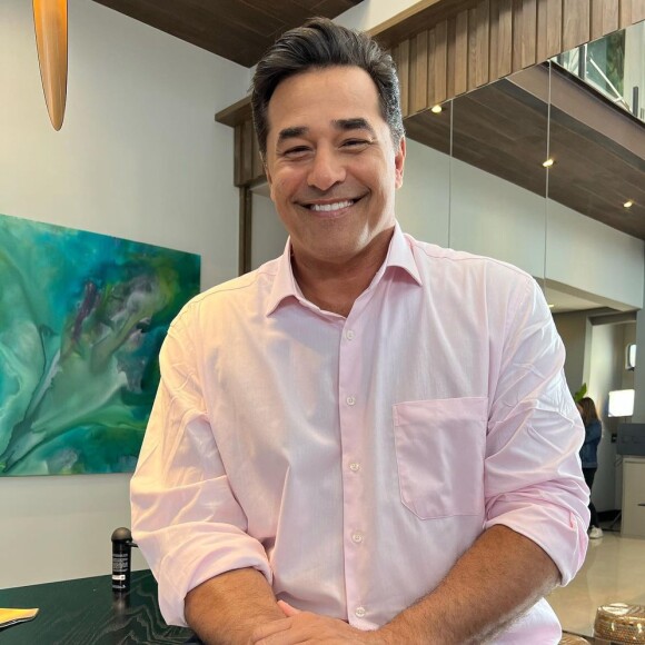 Luciano Szafir teve um relacionamento de idas e vindas com Xuxa.