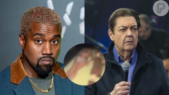 Kanye West é comparado com Faustão após usar mulheres como bandeja em festa