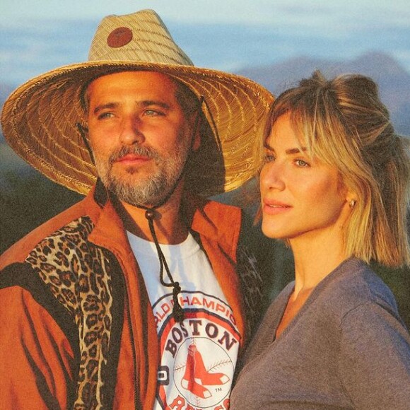 Giovanna Ewbank também elogiou a mudança visual do marido.