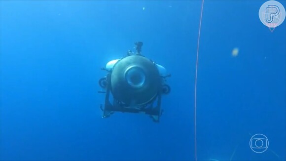 Jornal Nacional fez uma repostagem sobre o desaparecimento do submarino que levava pessoas ao Titanic no fundo do mar.