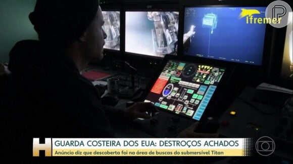 Guarda costeira revelou ter encontrado destroços próximos ao Titanic em 22 de junho de 2023