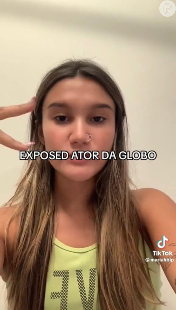 Mariah Benfica publicou um vídeo expondo as investidas de Rafael Cardoso