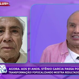 Internautas associaram a internação de Stenio Garcia com a harmonização facial