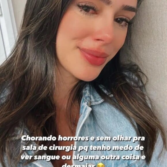 Bruna Biancardi confessou que tem medo de sangue