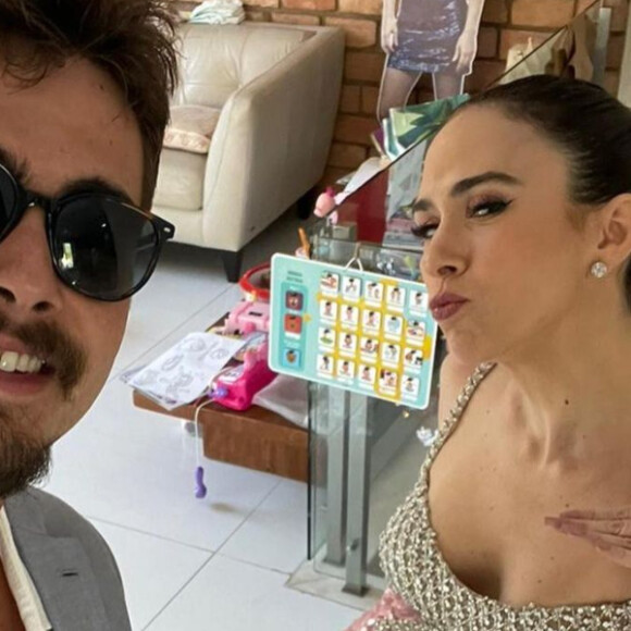 Tatá Werneck dá patada em internauta que a criticou como mãe por não ser vista com Rafa Vitti e a filha, Clara, em aeroporto