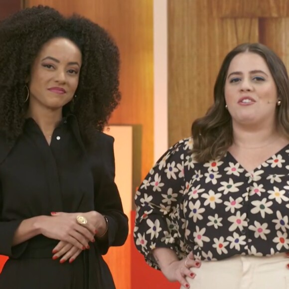 O 'Encontro' está sendo apresentado por Valéria Almeida e Tati Machado.