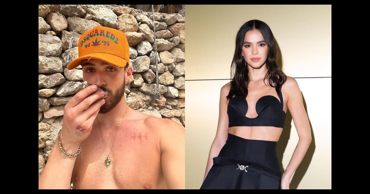 Bruna Marquezine e João Guilherme são flagrados em clima de romance nos bastidores de série Bruna Marquezine e João Guilherme são flagrados em clima de romance nos bastidores de série