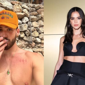 Bruna Marquezine e João Guilherme mostram química entre gravações de série