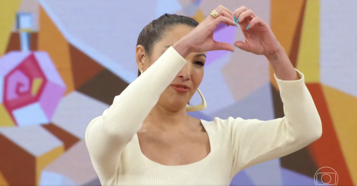 Foto Patrícia Poeta Voltou De Férias E Apresentou O Encontro Após