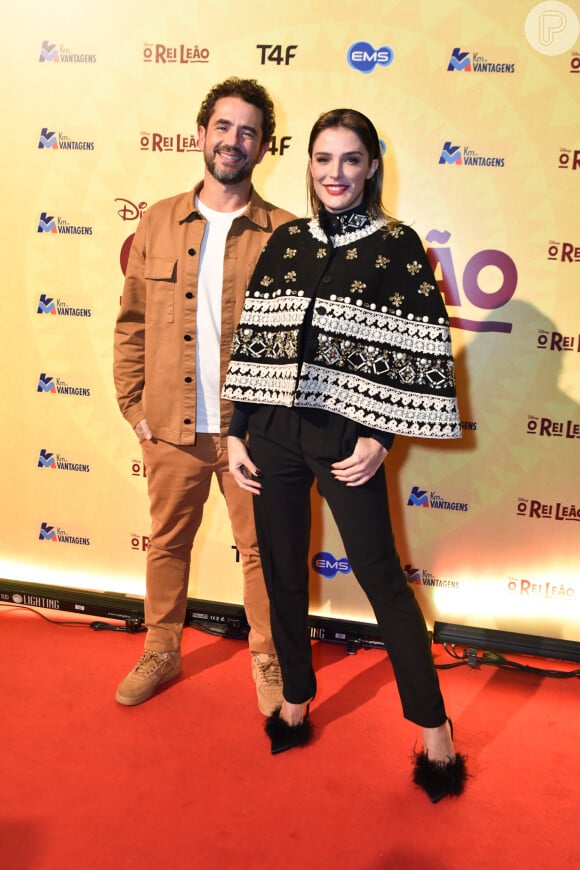 'O Rei Leão': Rafa Bites e Felipe Andreoli apostaram em looks monocromáticos