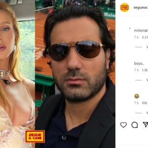 Internautas se chocaram com semelhança do atual com os antigos namoros de Marina Ruy Barbosa