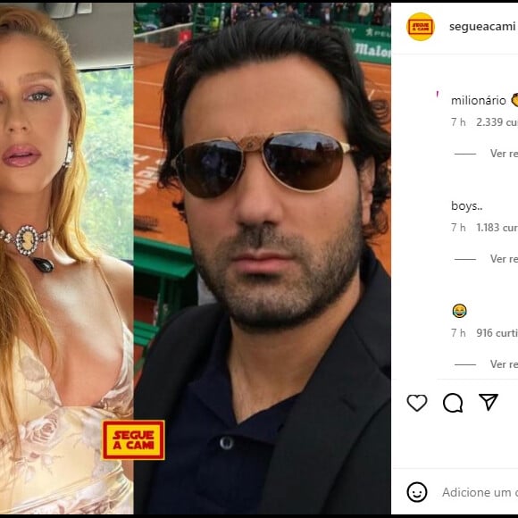 Internautas se chocaram com semelhança do atual com os antigos namoros de Marina Ruy Barbosa