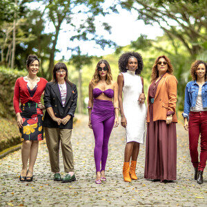 Globo divulgou a primeira foto promocional das protagonistas da novela 'Elas por Elas'