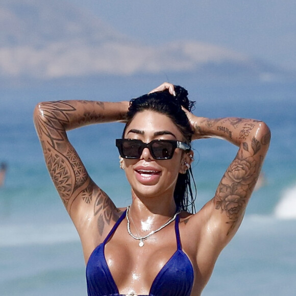 Irmã de Gabigol, Dhiovanna Barbosa bancou o cupido para tentar a reconciliação do atacante do Flamengo com Rafaella Santos