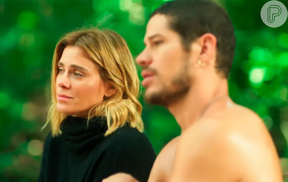 Final novela 'Vai na Fé': Lumiar (Carolina Dieckmann) e Lui Lorenzo (José Loreto) se despendem e deixam um ao outro serem livres