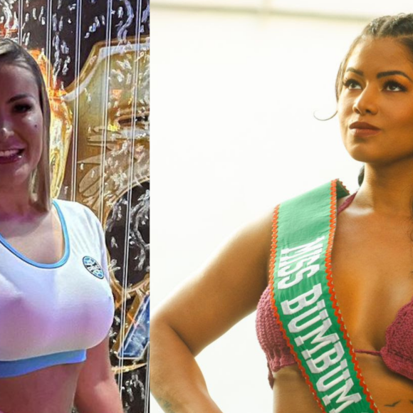 Candidata a Miss Bumbum afirma que pensou em desistir do concurso por causa de Andressa Urach: 'Mulher sem noção'