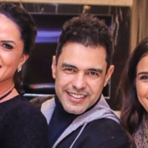 Zezé Di Camargo atualmente é marido de Graciele Lacerda e o casal no passado teve um atrito com Wanessa, filha mais velha do cantor.