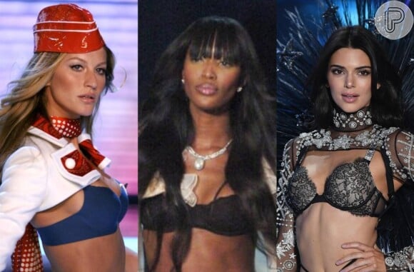 Veja a fortuna das modelos que fizeram história no 'Victorias' Secret Fashion Show'