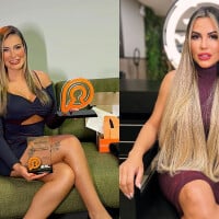 Andressa Urach convida Deolane Bezerra para gravar vídeo pornô e advogada repreende: 'Sei nem mexer com prikito'
