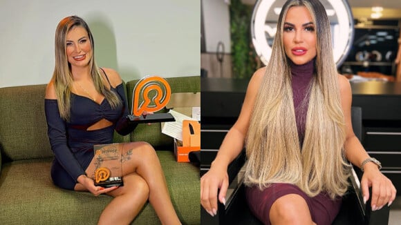 Andressa Urach convida Deolane Bezerra para gravar vídeo pornô e advogada repreende: 'Sei nem mexer com prikito'