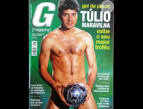 Túlio Maravilha posou para a G Magazine em 2003